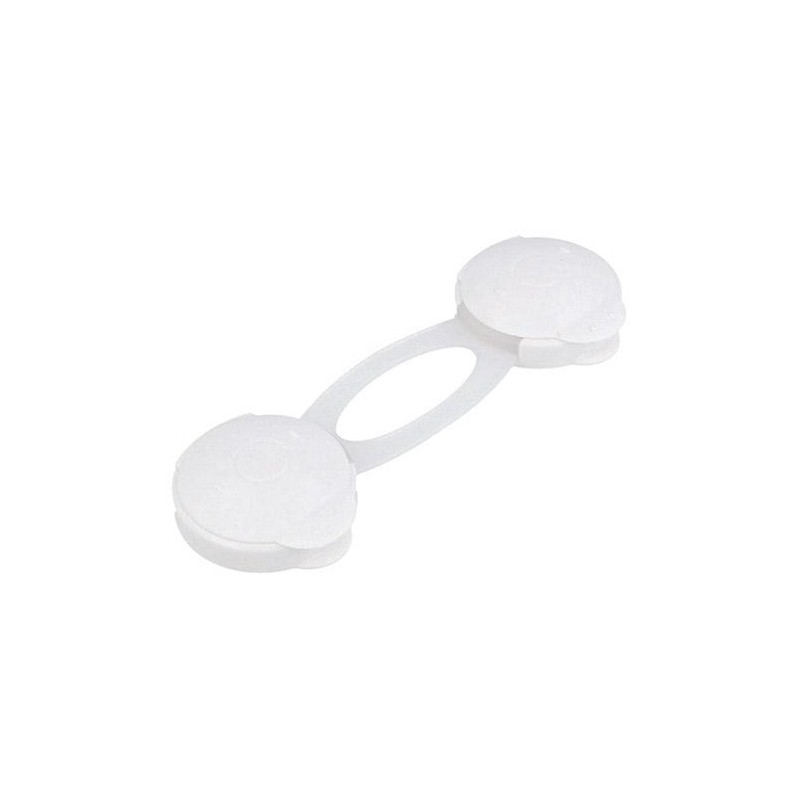 Blokada drzwi CS506 krótka biała 2x Dis