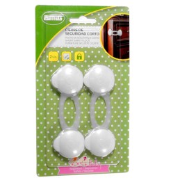 Blokada drzwi CS506 krótka biała 2x Dis