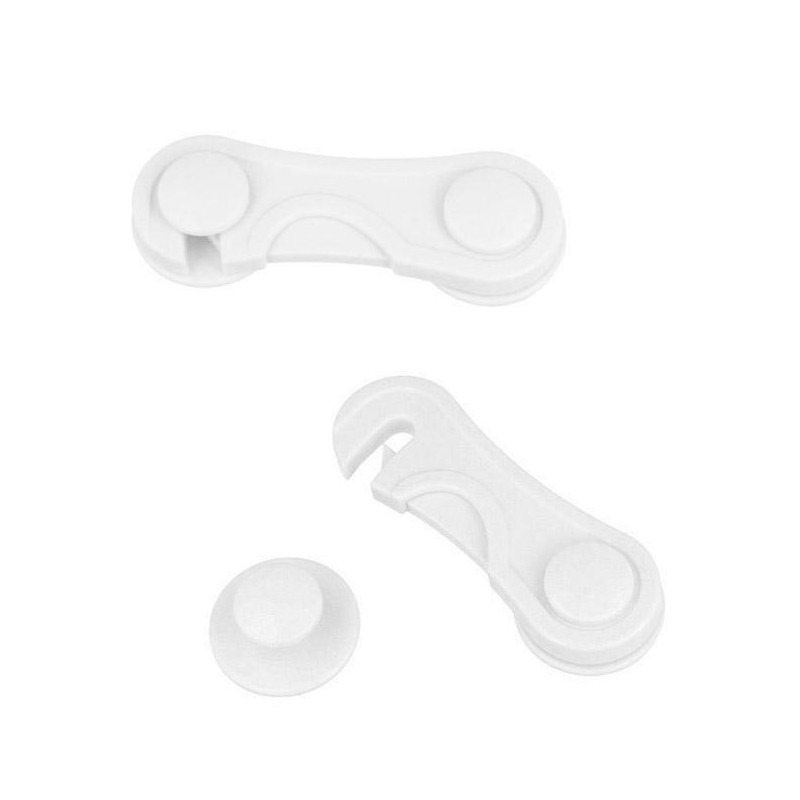 Blokada drzwi CS509 frontowa biała 2x D