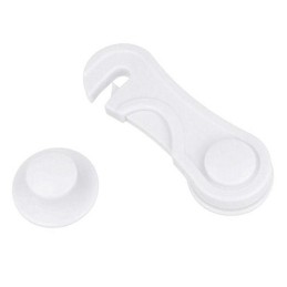 Blokada drzwi CS509 frontowa biała 2x D