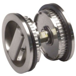 Blokada WC 58mm wpuszczana chrom mat mod.1611