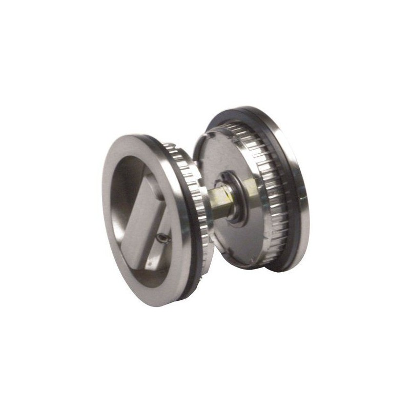 Blokada WC 58mm wpuszczana chrom mat mod.1611