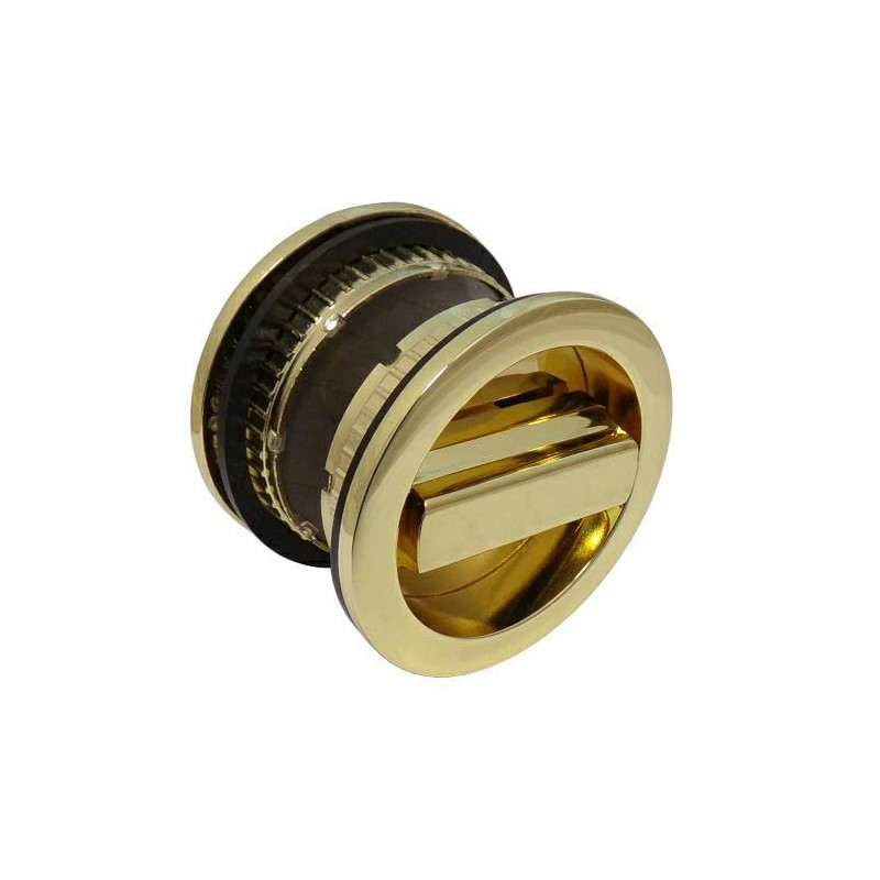 Blokada WC 58mm wpuszczana mosiądzowana mod.1611