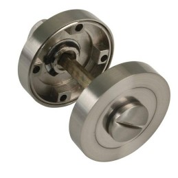 Szyld WC okrągły 52mm rozeta z pokrętłem chrom mat t.6 mod.8Z