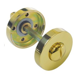 Szyld WC rozeta 50mm mosiądz lakierowany mod.9