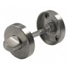 Blokada WC rozeta okrągła 53mm inox mod.9RX
