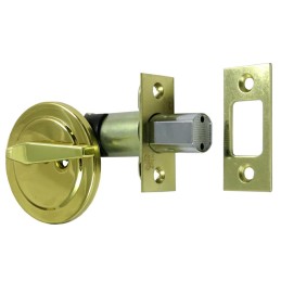 Zamek dodatkowy bolcowy z blokadą jednostronną mosiądzowany mod. 1750