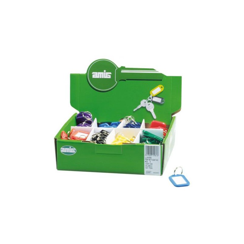 Breloczki do kluczy mod. 9 - 160 szt.