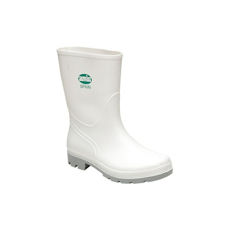 Buty PCV 16411-40 nitryl niski.biał