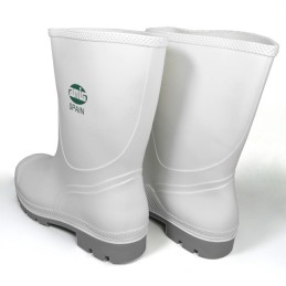 Buty PCV 16411-40 nitryl niski.biał