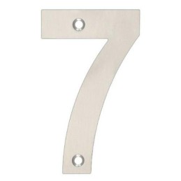Cyfra "7" 102 mm inox