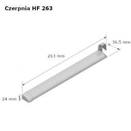 Czerpnia aluminiowa 263mm brązowa 2200EA przykręcana mod.HF 263