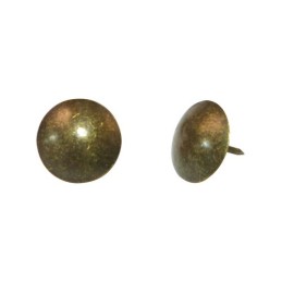 Ćwiek gwóźdź ozdobny okrągły 30mm złoto antyczne mod.1