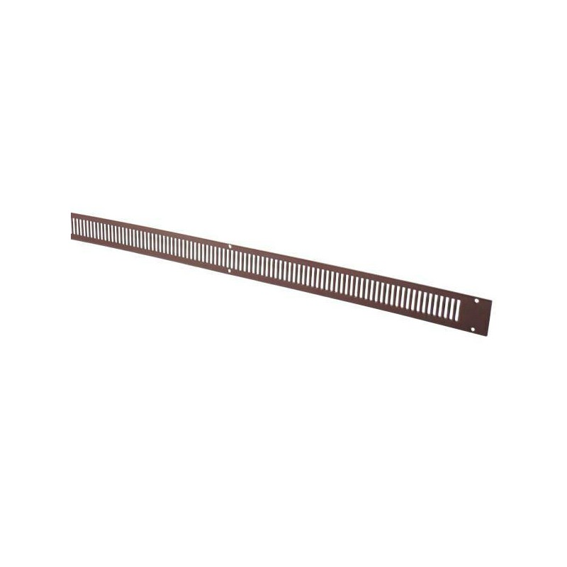 Kratka wentylacyjna Flat Grille 380x20mm brązowy półmat SW380