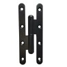Zawias do drzwi 140x55mm stal czarny rozłączny PRAWY (pl) mod. 505
