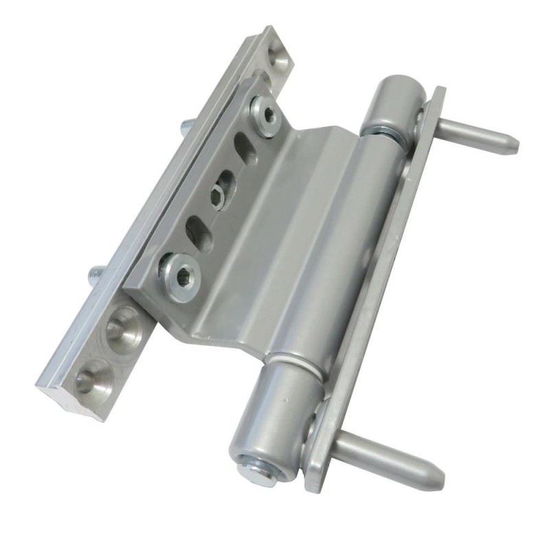 Zawias do profili aluminiowych euro fi. 16x122 Asse 13 chrom mat LF EUROTEC 68 D.