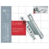 Zawias do profili aluminiowych euro fi. 16x122 Asse 13 chrom mat LF EUROTEC 68 D.