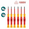 Zestaw 6 izolowanych wkrętaków precyzyjnych SL i PH THKIPSD0601