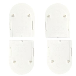 Osłonki do zawiasu ECLIPSE 2.2 białe RAL 9010 4szt.