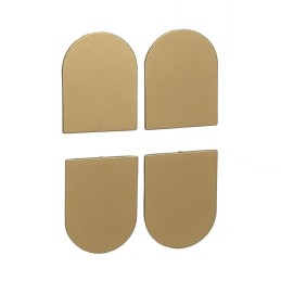 Osłonki do zawiasu ECLIPSE 2.2 mosiądz matowy 4szt