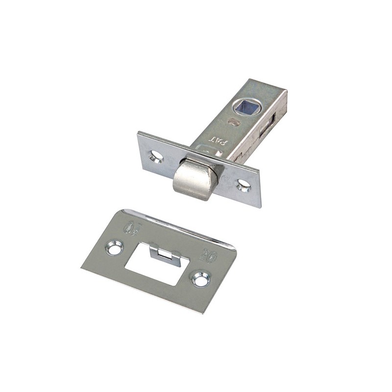 Zamek oszczędnościowy 35mm niklowany mod.6 czoło 25x57mm