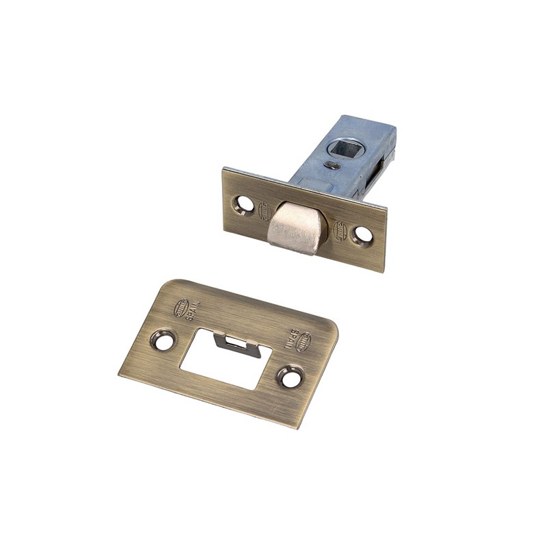 Zamek oszczędnościowy 35mm złoto antyczne mod.6 czoło 25x57mm