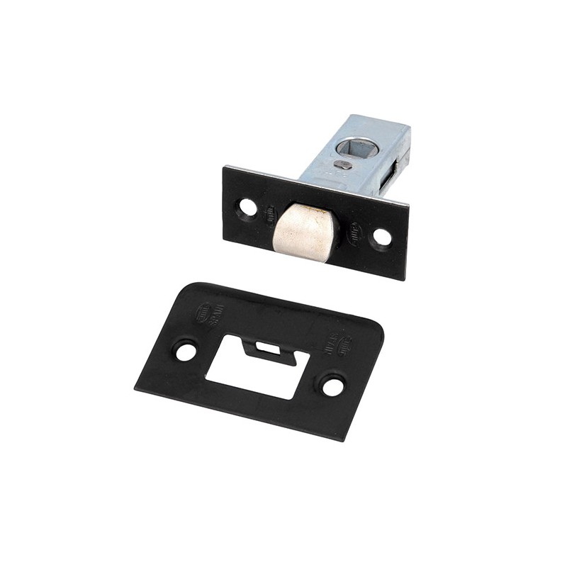 Zamek oszczędnościowy 45mm czarny mod.6 czoło 25x57mm