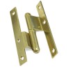 Zawias do drzwi 110x54mm stal mosiądzowany łamany rozłączny PRAWY (pl) mod. 1