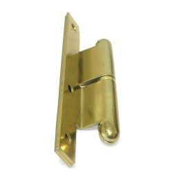 Zawias do drzwi 110x54mm stal mosiądzowany łamany rozłączny LEWY (pl) mod. 1