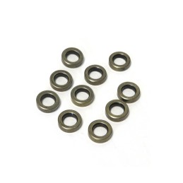Podkładki do zawiasów 11mm stal złoto antyczne 10szt. mod. 405 - 409C DIS