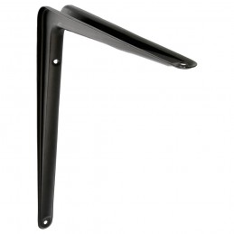 Wspornik półki stalowy czarny 250x200mm mod. 6