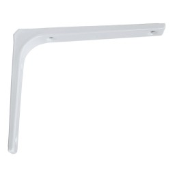 Wspornik półki stalowy biały 150x125mm mod. 2 (8083)