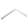 Wspornik półki stalowy biały 150x125mm mod. 2 (8083)