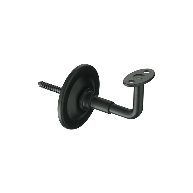 Wspornik uchwyt poręczy mod.24 czarny DIS