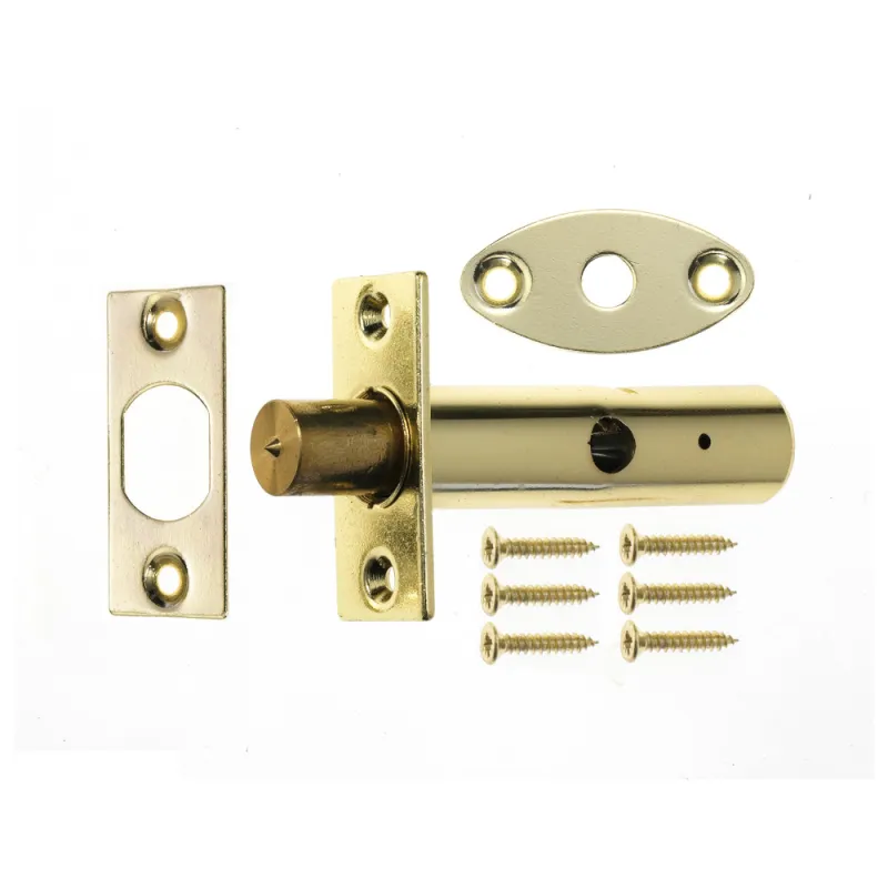 Zamek oszczędnościowy na kluczyk zasuwka wpuszczana mosiądz BAG