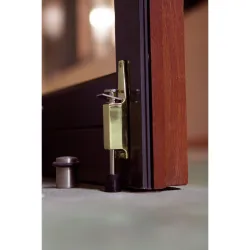 Przytrzymywacz drzwi złoty 165x30mm mod. 11 stopka drzwiowa