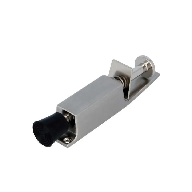 Stopka przytrzymująca drzwi 120x25mm nikiel szczotkowany mod. 10 DIS przytrzymywacz