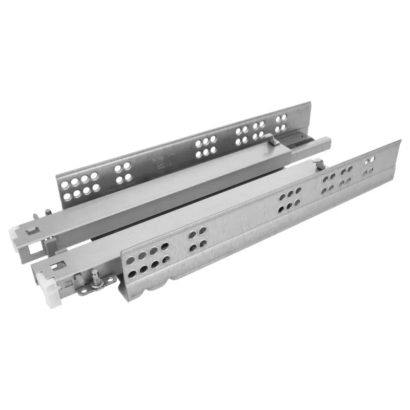 Prowadnice szuflad 450mm cichy domyk pełny wysuw mod. 41