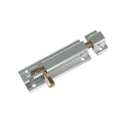 Zasuwka aluminiowa 100mm srebrna mod. 500 dDIS