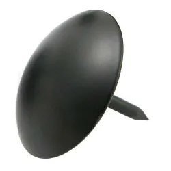 Ćwiek gwóźdź ozdobny okrągły 30mm czarny mod.1 DIS 4szt