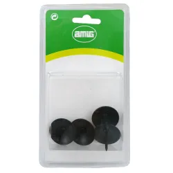 Ćwiek gwóźdź ozdobny okrągły 30mm czarny mod.1 DIS 4szt