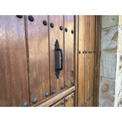 Pochwyt drzwiowy czarny 280x44x1,5mm mod. 102 DIS