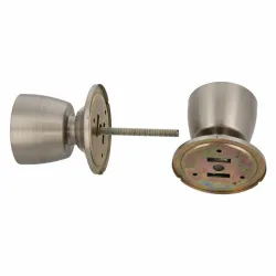 Gałka drzwiowa stała podwójna mod. 607 stal nierdz. inox