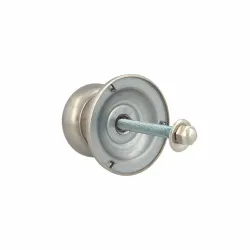 Gałka drzwiowa stała mod. 53 - 70 pusta mosiądz chrom mat