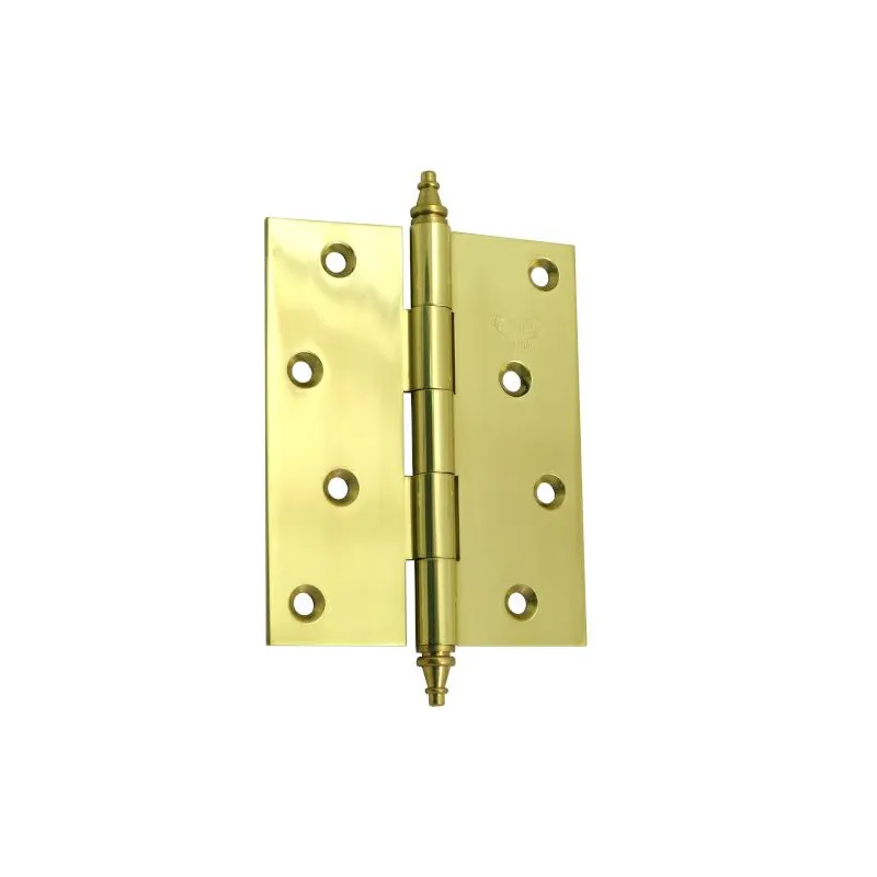 Zawias do drzwi 100x80mm mosiądz lakierowany splatany mod. 1004