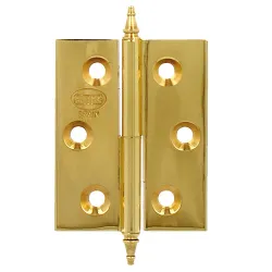 Zawias mosiężny lakierowany 50x40mm PRAWY (pl) mod. 1006