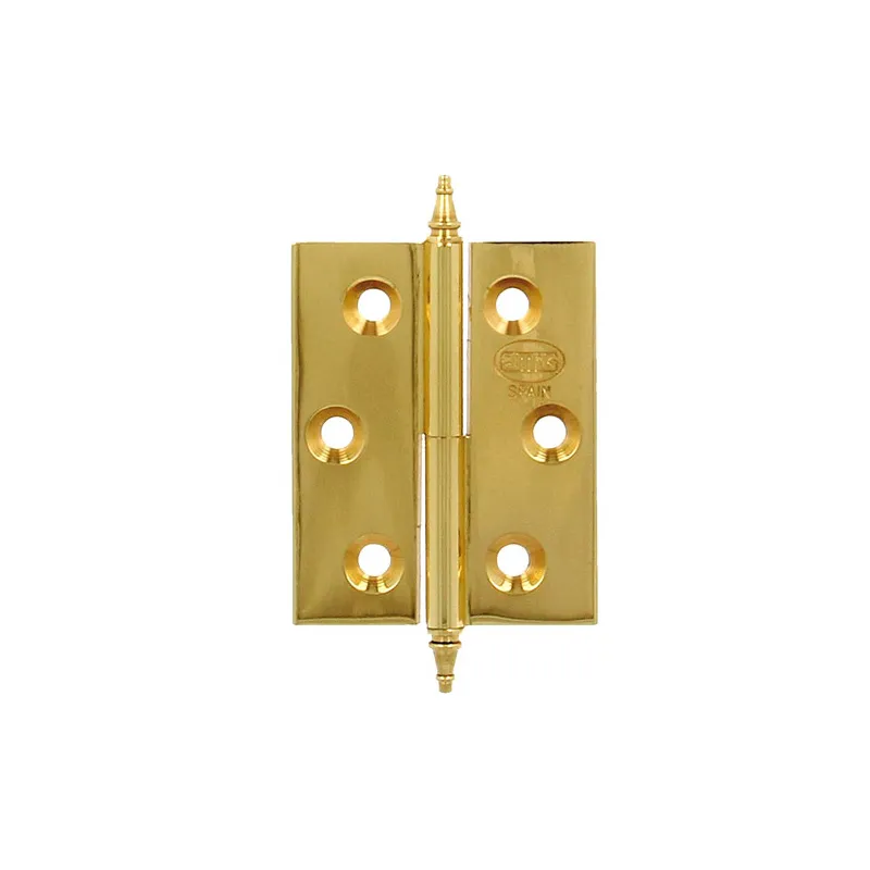 Zawias mosiężny lakierowany 50x40mm LEWY (pl) mod. 1006