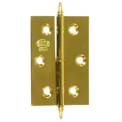 Zawias mosiężny lakierowany 60x40mm PRAWY (pl) mod. 1006