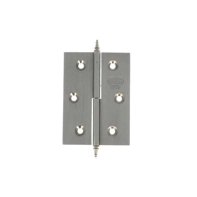 Zawias mosiężny 70x50mm chrom mat LEWY (pl) mod. 1006