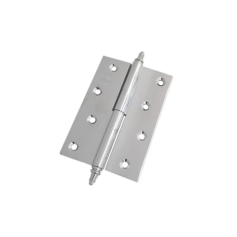 Zawias do drzwi 100x70mm mosiądz chrom połysk rozłączny PRAWY (pl) mod. 1007